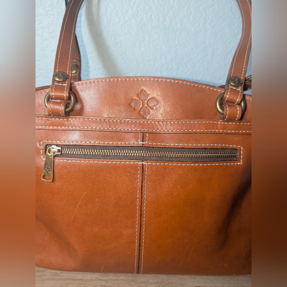 Patricia Nash Brown Leather Tote - Picture 2 of 15